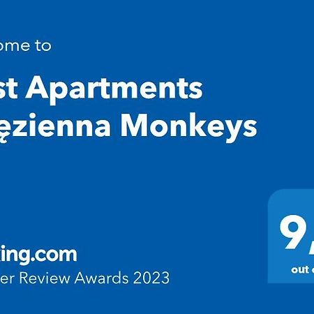 Best Apartments Wiezienna Monkeys Wrocław Eksteriør bilde